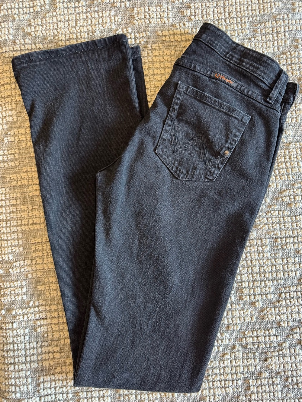 Wrangler Women’s Black Q-Baby Riding Jeans 11/12x38”
